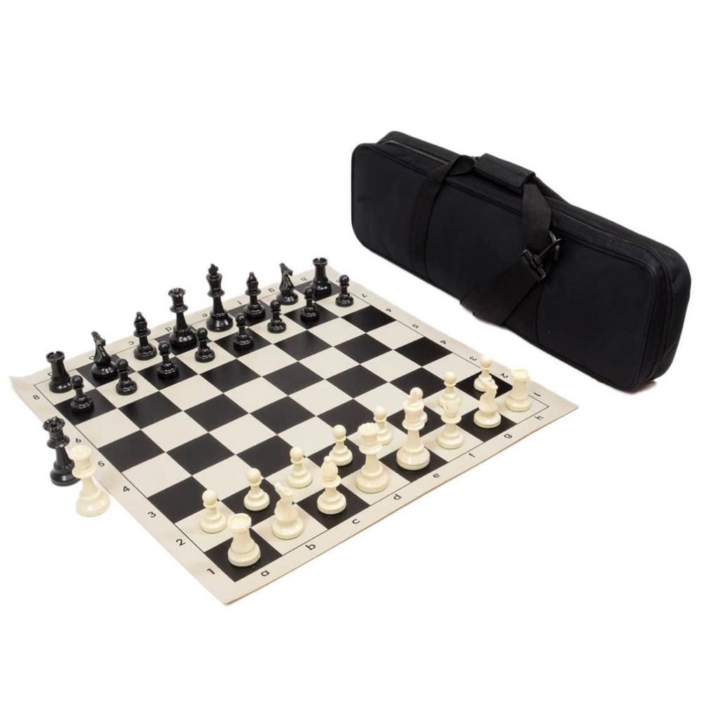US Federation triple weighted chess set
